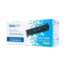 Картридж Europrint EPC-322A для принтера HP LaserJet Pro CP1525, CM1415, Y, 1.3K