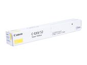 Тонер-картридж Canon C-EXV52 (1001C002) для Canon iR Advance C7565i/С7570i/C7580i, Y, 66,5K