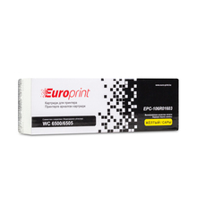 Тонер-картридж Europrint WC 6500 для Xerox Phaser 6500, WorkCentre 6500, Y, 2,5K