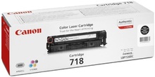 Картридж Canon Cartridge 718 (2662B002) для Canon LBP 7200/7660,  LaserBase MF720C Series i-Sensys, BK, 3,4K