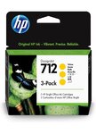 Картридж HP 3ED79A для HP DesignJet T230/T250/T630/T650/Studio, Y, 3x29ml