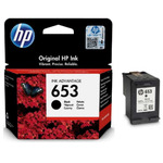 Оригинальный струйный картридж HP 653 Ink Advantage для HP DeskJet Plus Ink Advantage 6075/6475, Bk.