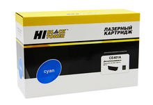 Картридж Hi-Black (HB-CE401A) для HP Color LaserJet Enterprise 500 color M551n/M575dn, C, 6K
