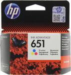 Картридж HP C2P11AE для HP DeskJet Ink Advantage 5645/5575, C/Y/M, 0.3K