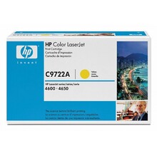 Картридж HP Europe C9722A для HP Color LaserJet 4600, 4610, 4650, Y, 8K