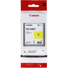 Чернила пигментные Canon PFI-030 (3492C001AA) для imagePROGRAF TM240/TM340, Yellow, 55ml