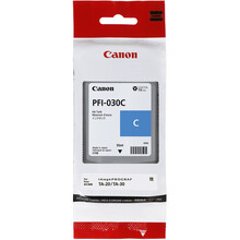 Чернила пигментные Canon PFI-030 C (3490C001AA) для imagePROGRAF TM240/TM340, Cyan, 55ml