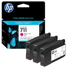 Картридж струйный HP CZ135A №711, комплект из 3 картриджей для HP Designjet T100/T120/T125/T130/ T520/T525/T530, M, 29ml