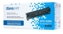 Картридж Europrint EPC-530A для принтеров HP Color LaserJet CM2320/CP2025, BK, 3.5K