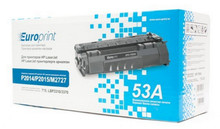 Картридж Europrint EPC-7553A для принтеров HP LaserJet P2014/P2015/M2727, BK, 3K