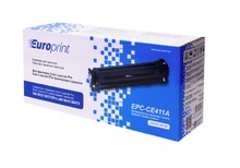 Картридж Europrint EPC-CE411A для HP Color LaserJet Pro 300 M351/M375/Pro 400 M451/M475, C, 2,6K