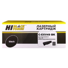 Тонер-картридж Hi-Black (HB-C-EXV49 BK) для Canon iR-C3300/C3320/C3320i/C3325/C3330i, Bk, 36K