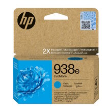 Картридж HP 938e EvoMore Cyan, 4S6X9PE для HP OfficeJet 9720/9730 Pro, Синий