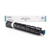 Тонер-картридж Canon C-EXV49, Cyan для imageRUNNER ADVANCE C3325i/C3330i/C3525i, imageRUNNER ADVANCE DX C3720i/C3822i/3830i, 19000 страниц